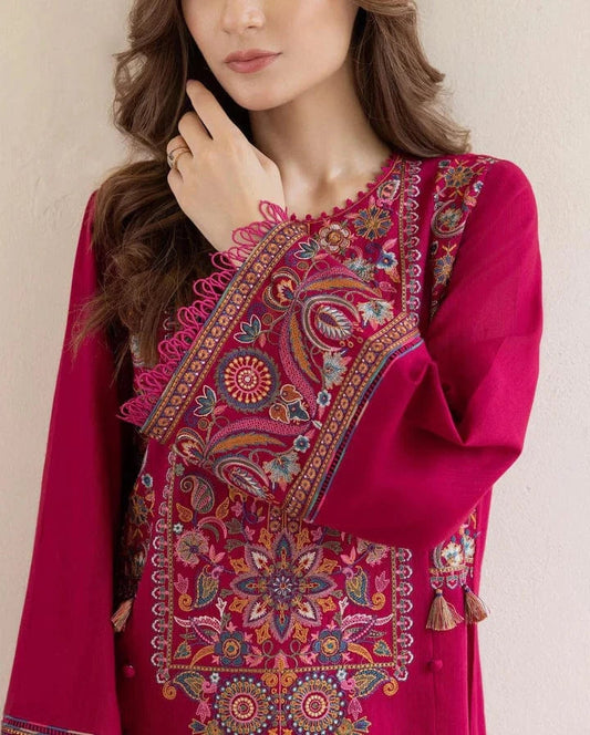 Zareen – Embroidered 2PC Lawn Unstiched