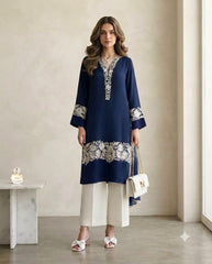 Momal-✦-Premium Unstitched Dhanak Embroidered 2pc Suit