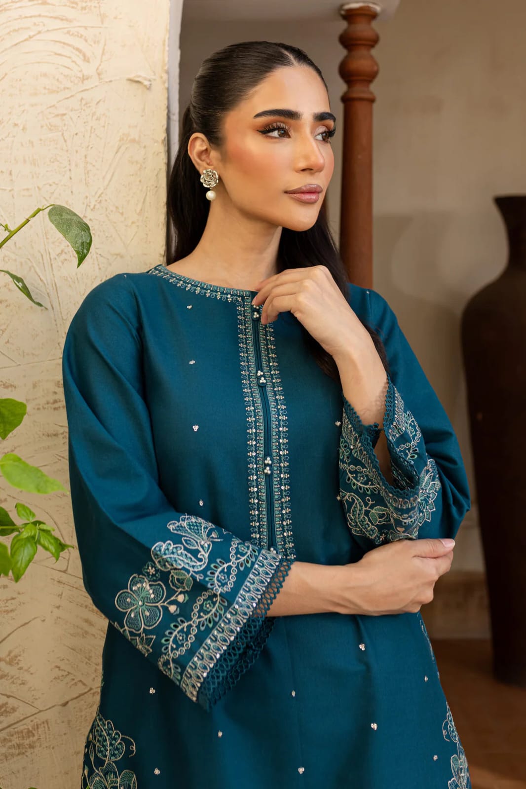 Wania - Unstiched Embroidered 2PC Lawn