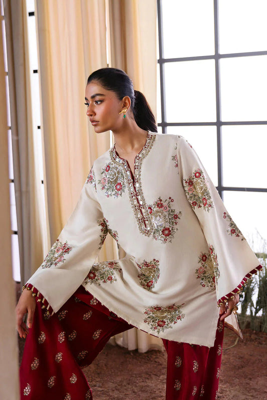 Eshal – Unstiched Embroidered Lawn 2PC
