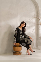 ELNAZ-✦-Premium Unstitched Dhanak Embroidered 2pc Suit