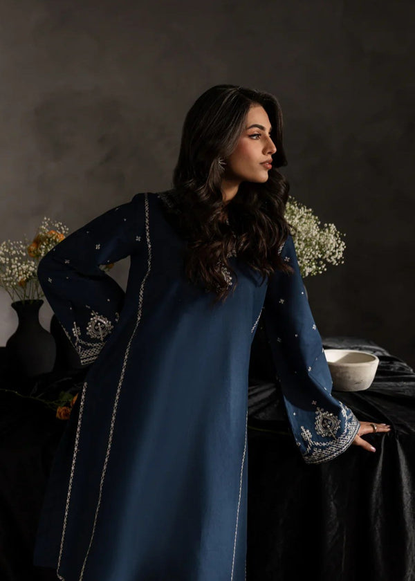 Lashari-Unstiched Embroidered 2PC Lawn