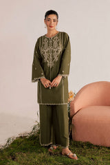 Muskaan-✦-Premium Unstitched Dhanak Embroidered 2pc Suit