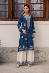 Batik-✦-Premium Unstitched Dhanak Embroidered 2pc Suit