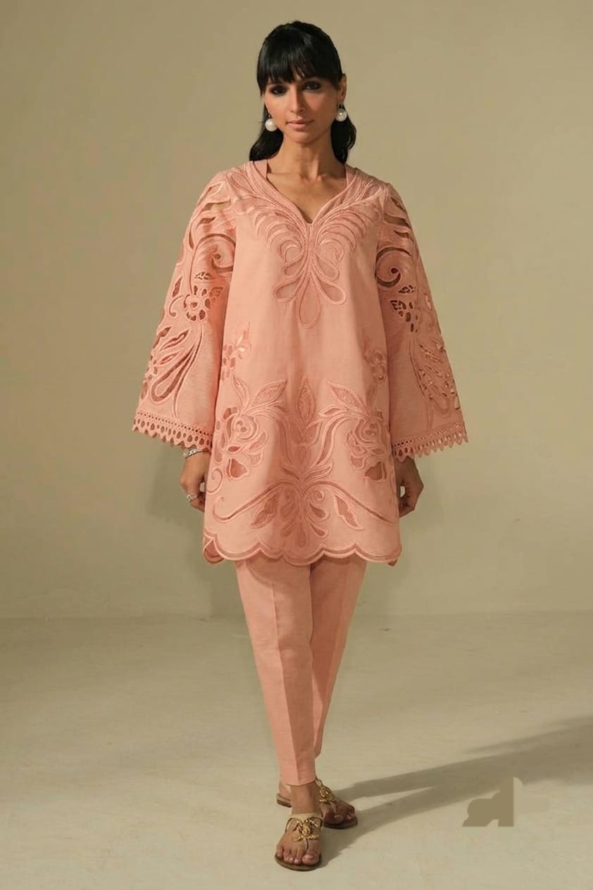 Señorita-Unstiched Embroidered 2PC Lawn With Organza