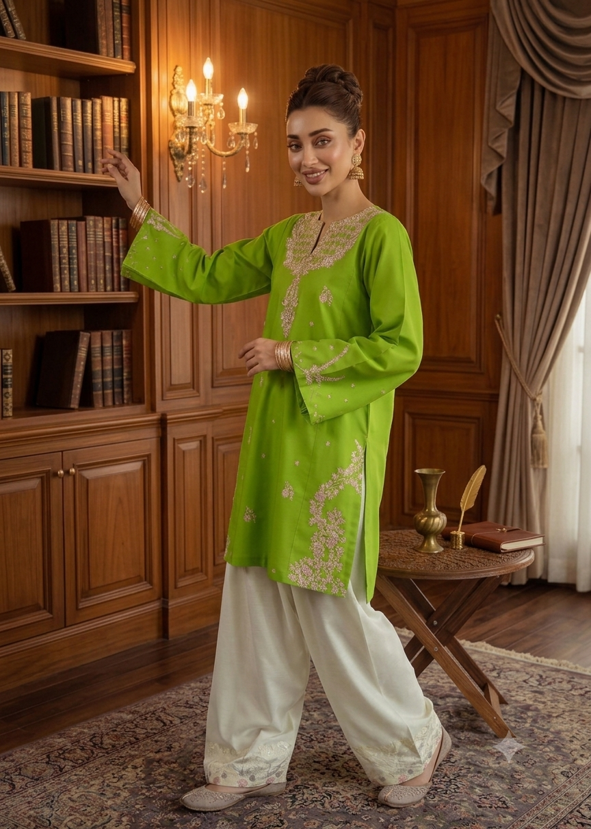 Mehak-Unstiched Embroidered 2PC Lawn