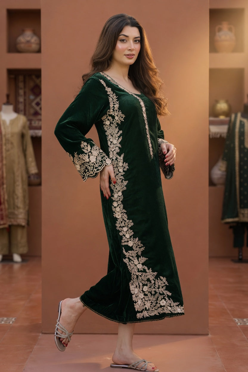 Dilkash - Unstiched Embroidered 2PC Lawn