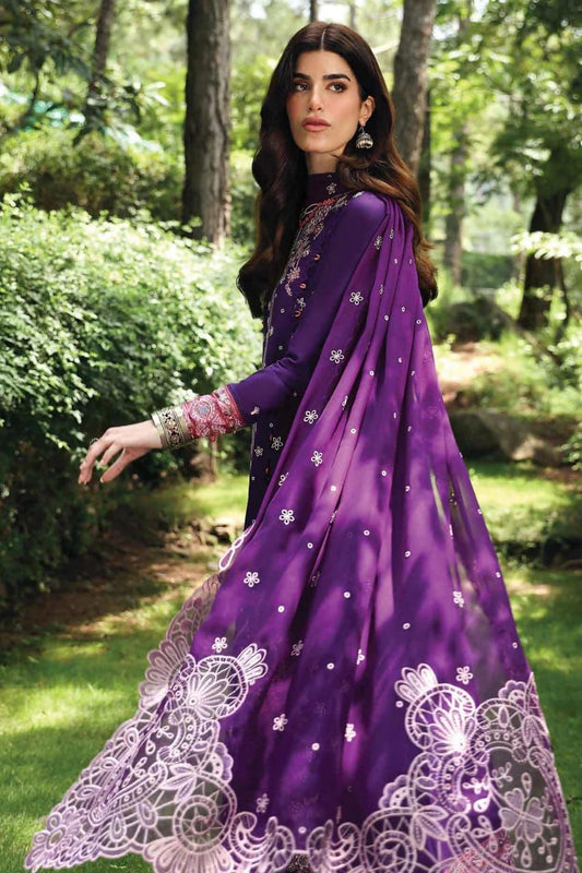 QALAMQAR LUXURY FRONT FULL HEAVY EMBROIDERED 3PC COLLECTION D-/938
