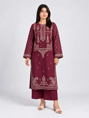 Mahnoor-✦-Premium Unstitched Dhanak Embroidered 2pc Suit