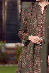 Bareeze-✦-Premium Unstitched Dhanak Embroidered 3pc Suit