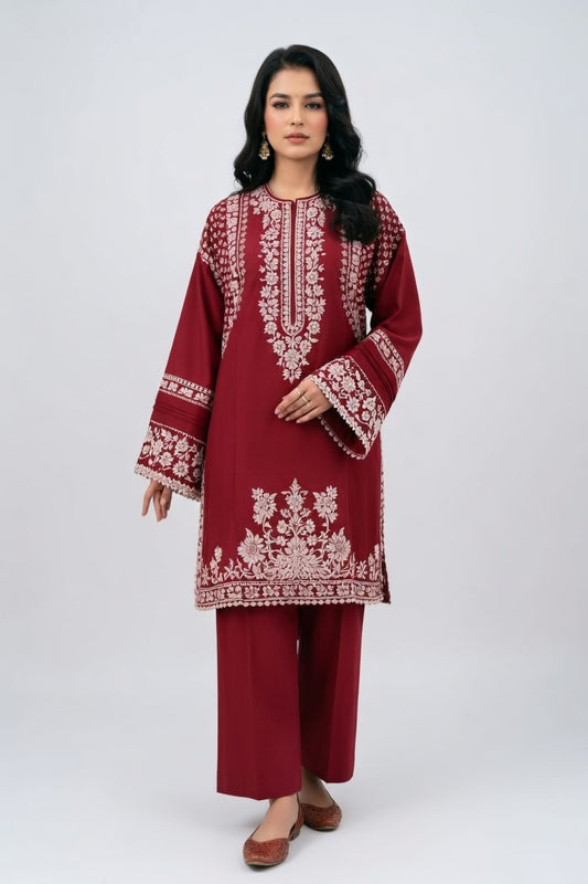 Aabroo - Unstiched Embroidered 2PC Lawn