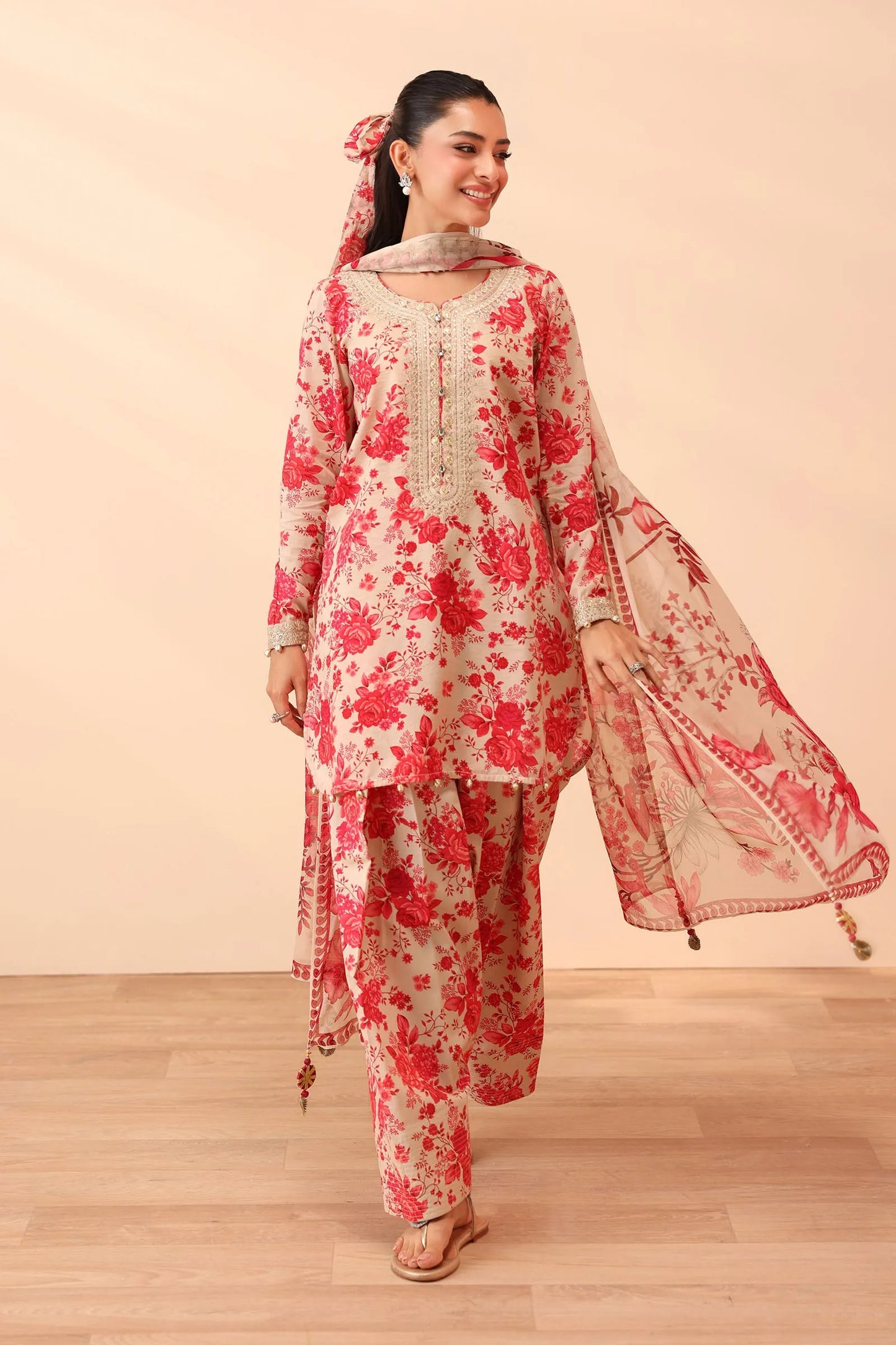 Jasmine - Embroidered 3PC Lawn