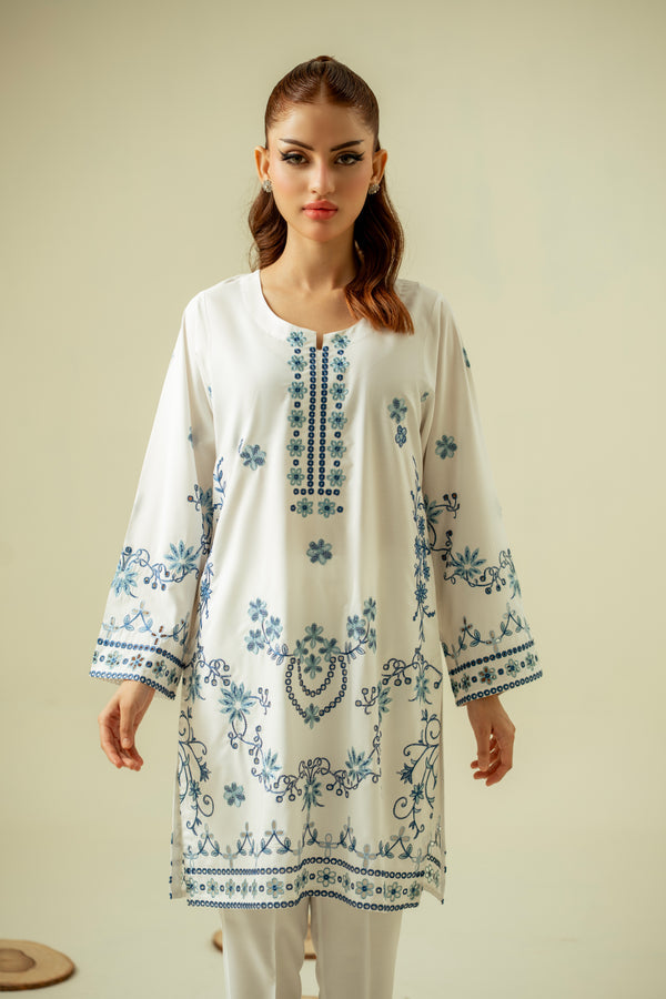 Sahil-Unstiched Embroidered 2PC Lawn