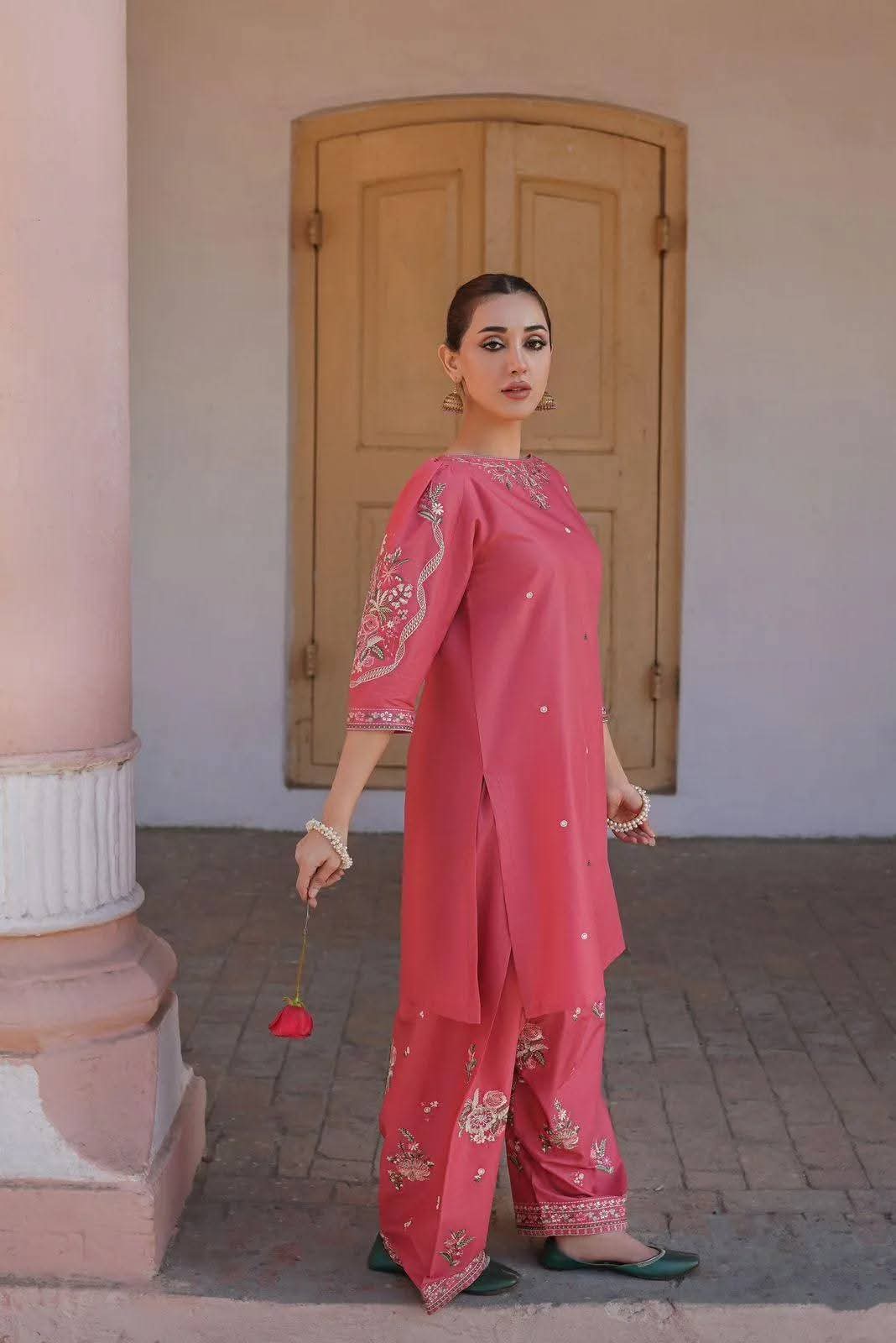Naqsh-Unstiched Embroidered 2PC Lawn
