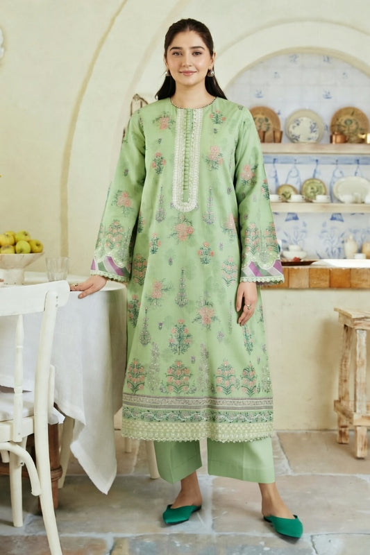 Roshni – Unstiched Summer Lawn 2pc