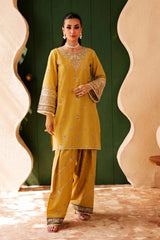 Zarif-✦-Premium Unstitched Dhanak Embroidered 2pc Suit