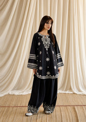 PariZaad-✦-Premium Unstitched Dhanak Embroidered 2pc Suit