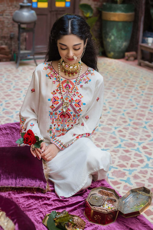Maira-Unstiched Embroidered 2PC Lawn