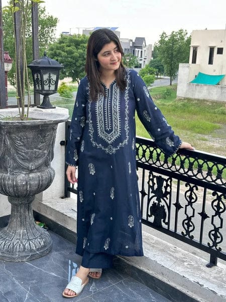 Afsheen - Unstiched Embroidered 2PC Lawn