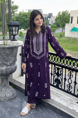 Afsheen - Unstiched Embroidered 2PC Lawn