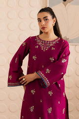 Batik-✦-Premium Unstitched Dhanak Embroidered 2pc Suit