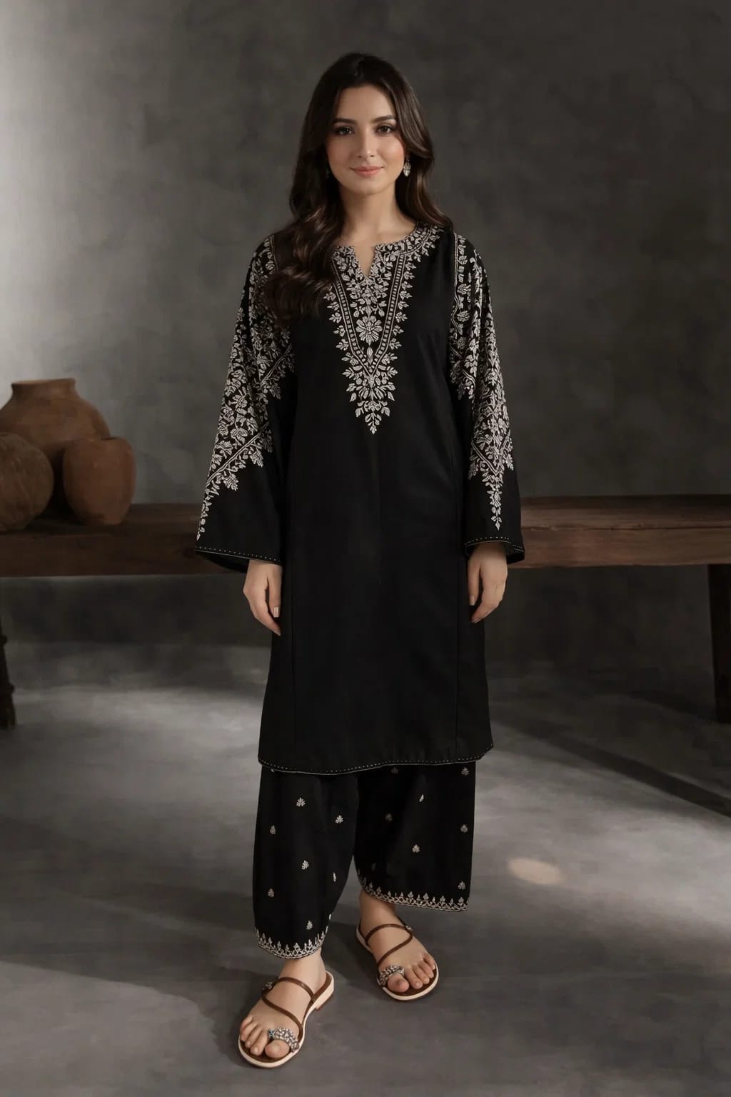 Chanchal - Unstiched Embroidered 2PC Lawn
