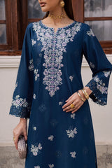 Batik-✦-Premium Unstitched Dhanak Embroidered 2pc Suit