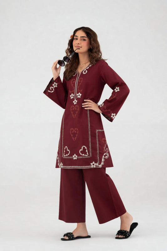Kayseria-Unstiched Embroidered 2PC Lawn