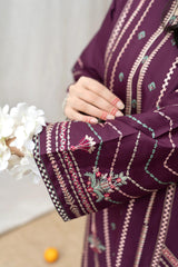 Zeyora - Unstiched Embroidered 2PC Lawn